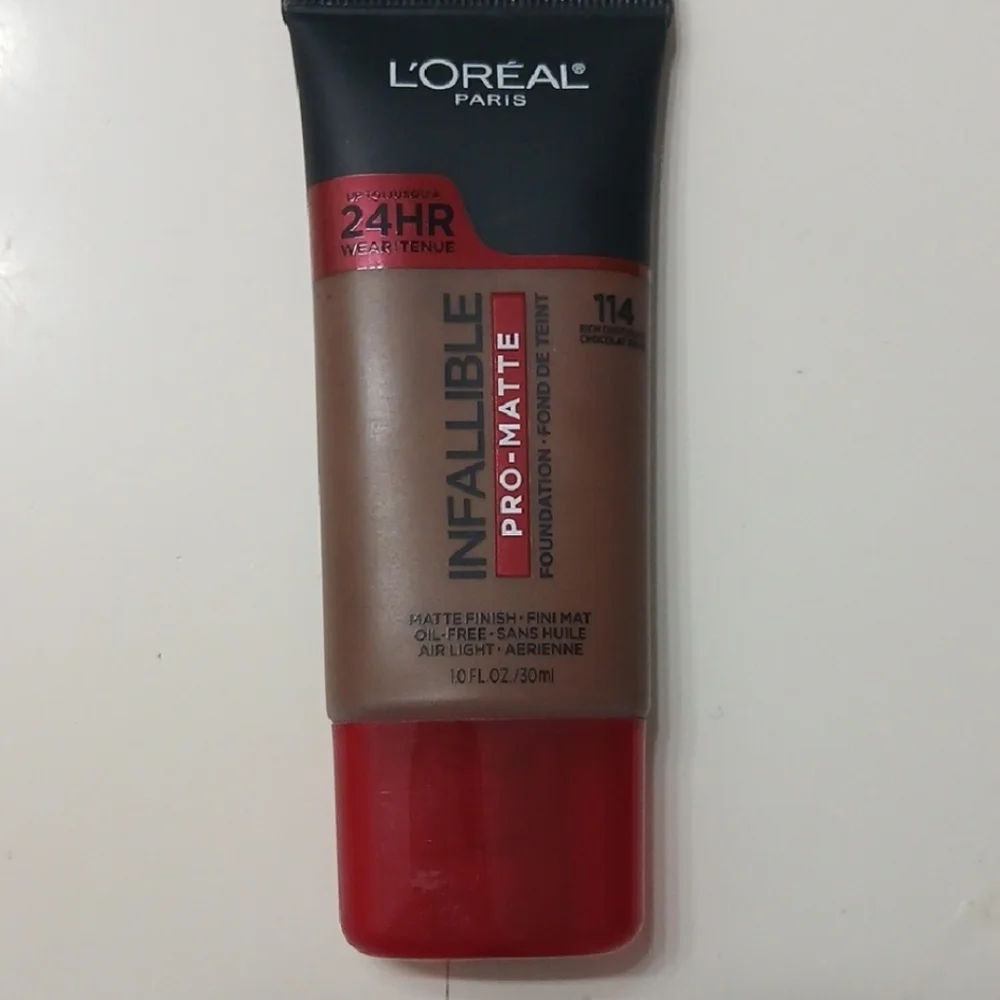 L'Oreal Infallible Pro-Matte Foundation - 114 Rich Chocolate